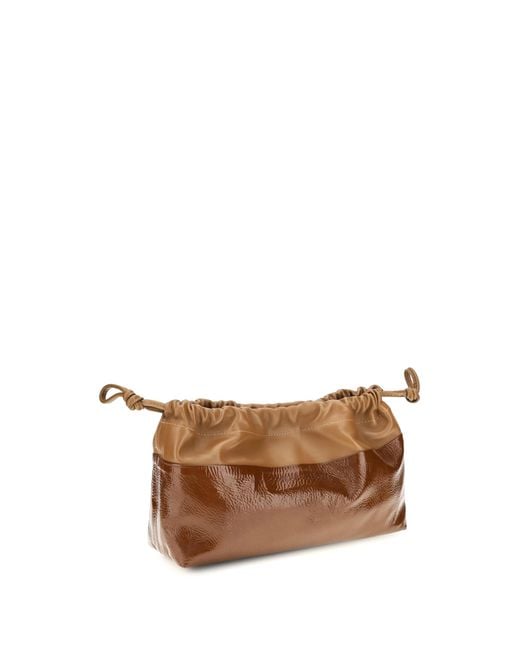 Pierre Hardy Brown Twin Clutch Shoulder Bags