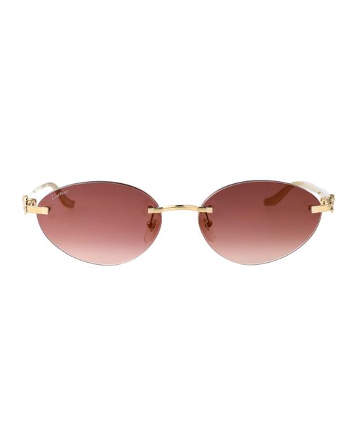 Cartier Red Sunglasses