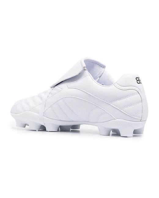 Balenciaga White Soccer Sneakers