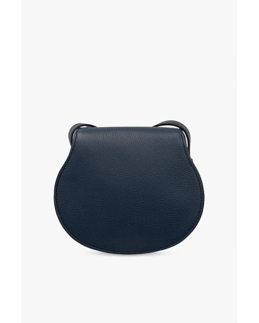 Chloé Blue Marcie Small Shoulder Bag