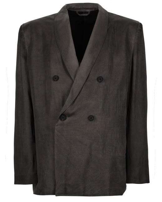 DIESEL Black Blazer J-Arman-Albg Viscose Jacket for men