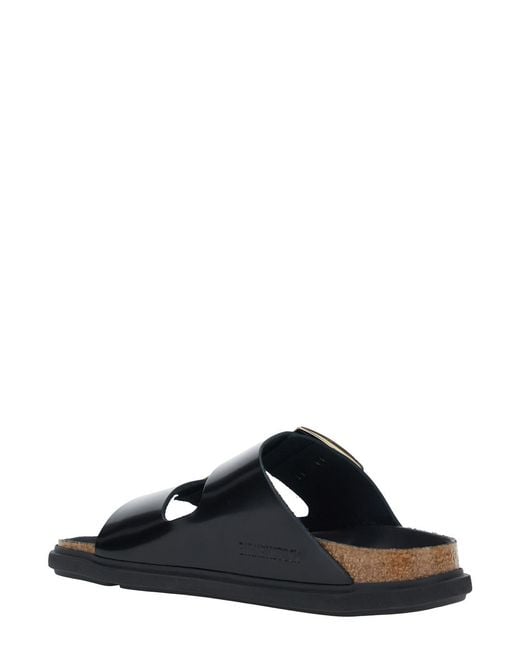 Birkenstock Black Sandals Arizona Leather
