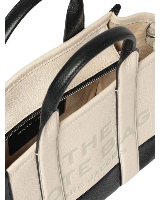 Marc Jacobs White Handbag Cow Leather Bags Tote-Bags