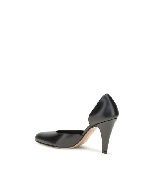 The Row Black Lamb Ovis Aries High Heel Pumps