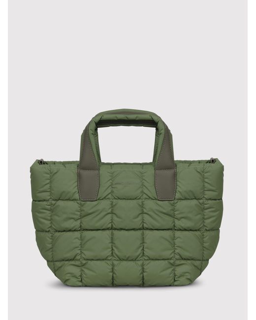 VEE COLLECTIVE Green Vee Collective Small Porter Handbag