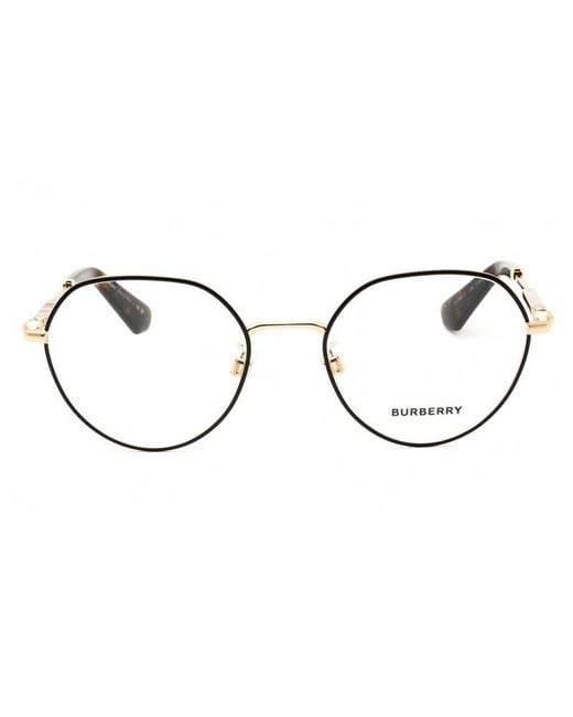 Burberry Metallic Frame And Lens Eyeglasses for men