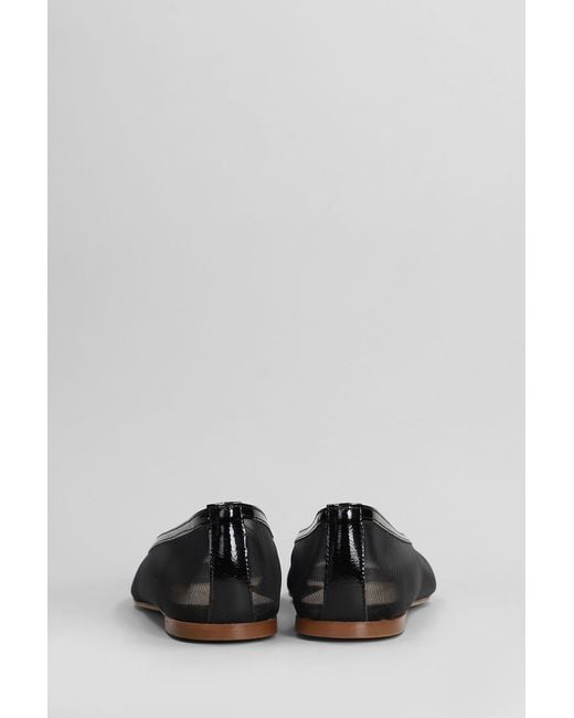 Fabio Rusconi Gray Ballet Flats
