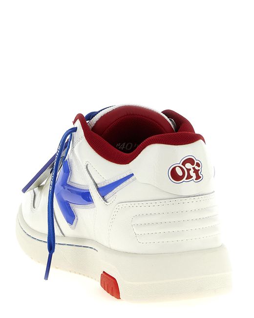 Off-White c/o Virgil Abloh Blue 'Out Of Office Bubble Arrow' Sneakers for men