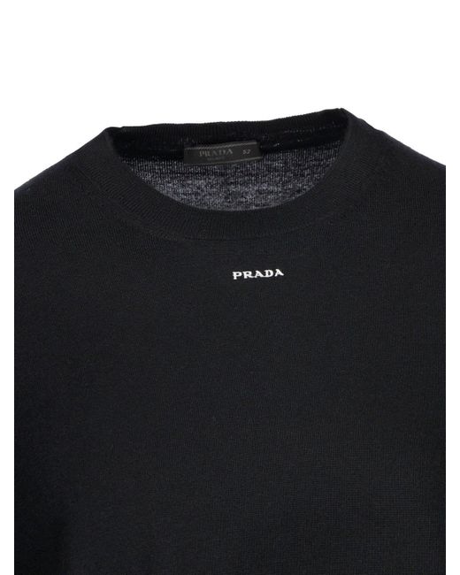 Prada Black Knitwear for men