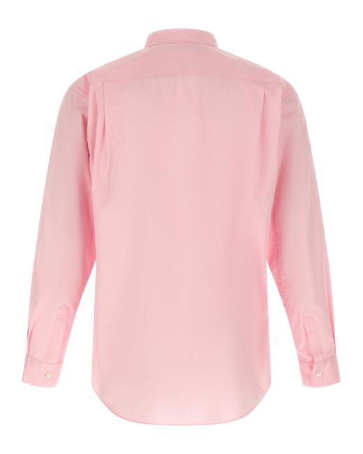 Comme des Garçons Pink Cotton Blouse for men