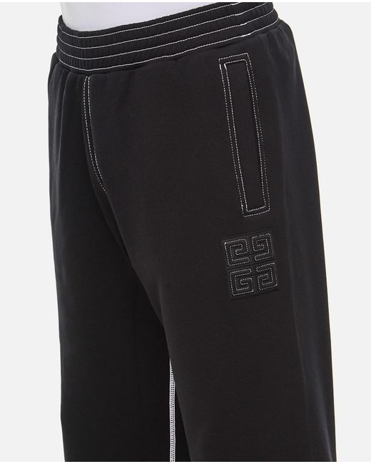 Givenchy Black Elasticated Waist Sweatpants for men