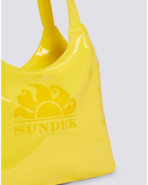 Sundek Yellow Borsa Donna Con Stampa