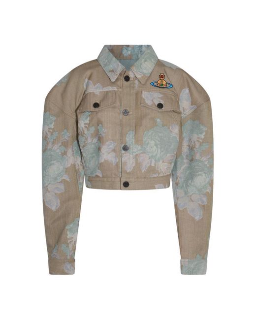 Vivienne Westwood Gray Cotton Casual Jacket
