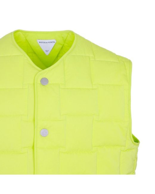 Bottega Veneta Yellow Waistcoats for men
