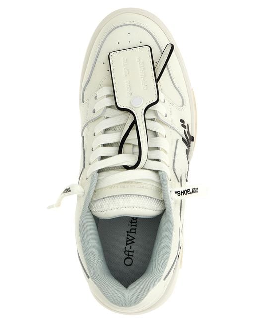 Off-White c/o Virgil Abloh White Out Of Office Sneakers