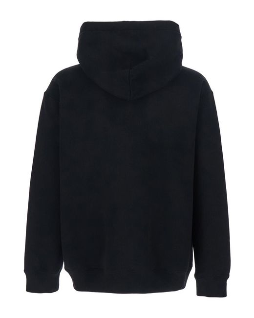 Gucci Blue Hooded Sweatshirt Cotton Sweatshirts for men
