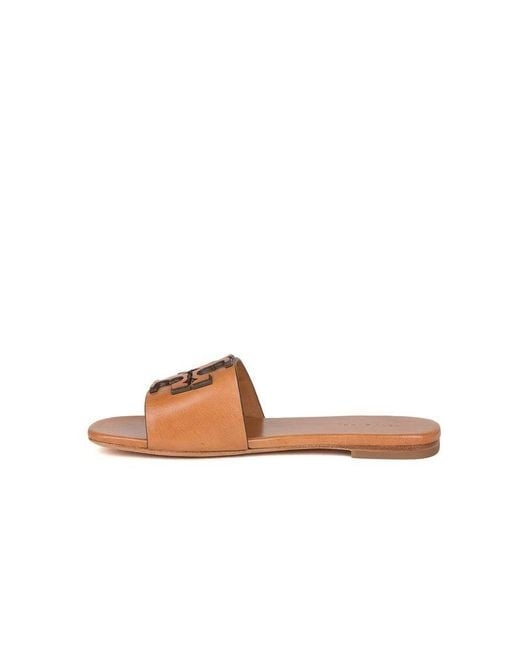 Tory Burch White Flip Flops Footwear Flats