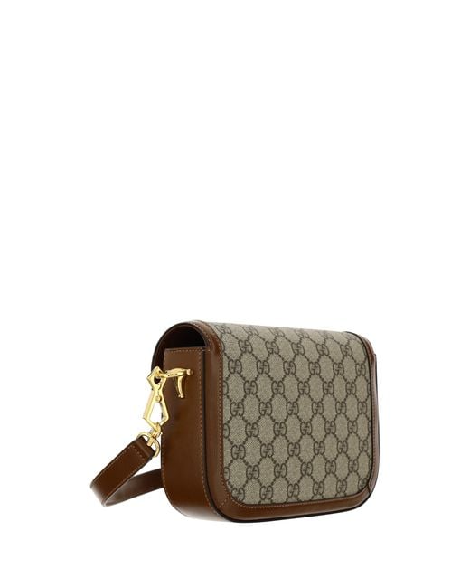 Gucci Gray 1955 Mini Horsebit Shoulder