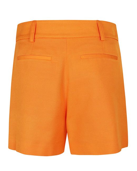 Stella McCartney Orange Tailored Shorts