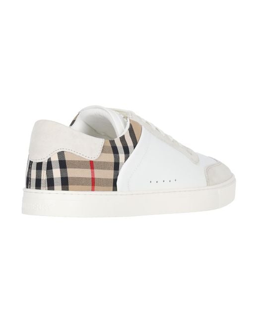 Burberry White Sneakers for men