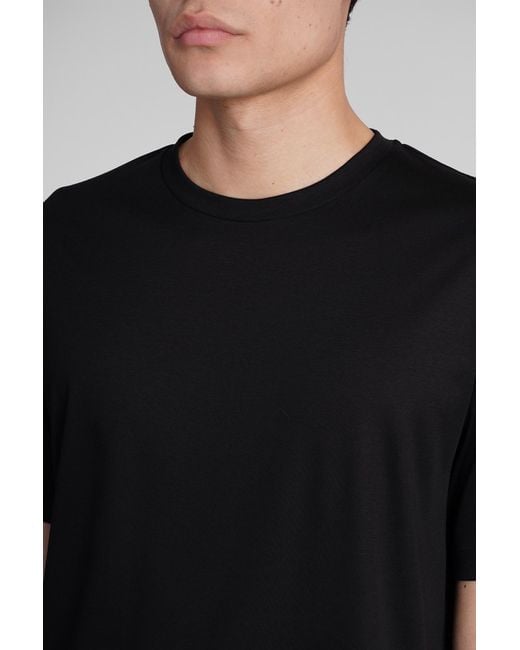 Giorgio Armani Black T-Shirt for men
