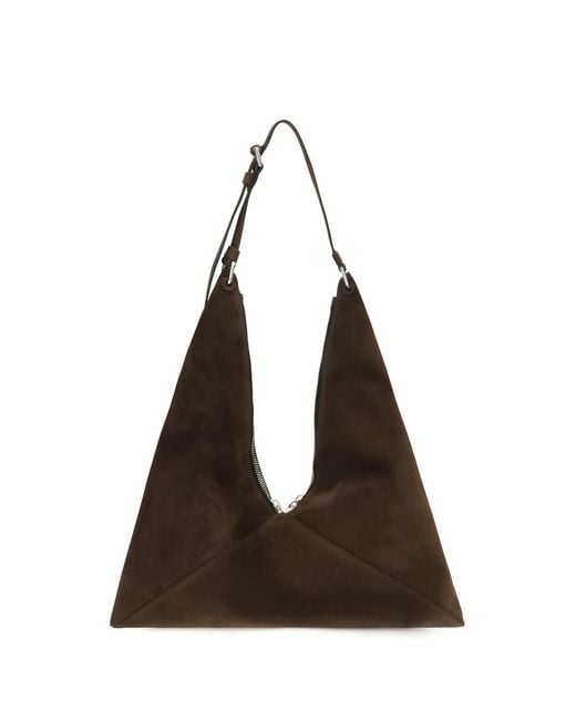 Moschino Multicolor Suede Hobo Tote Bag