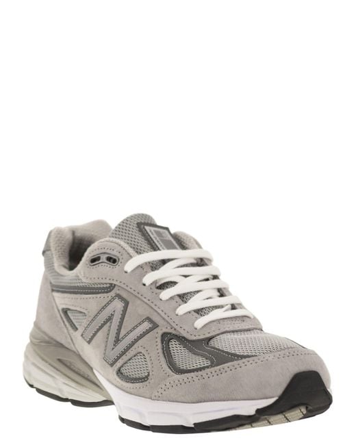 New Balance Gray 990 Sneakers