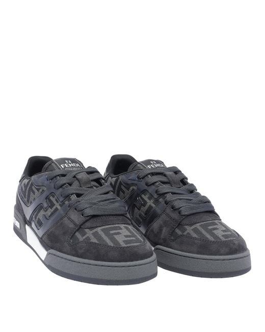 Fendi Gray Sneakers for men