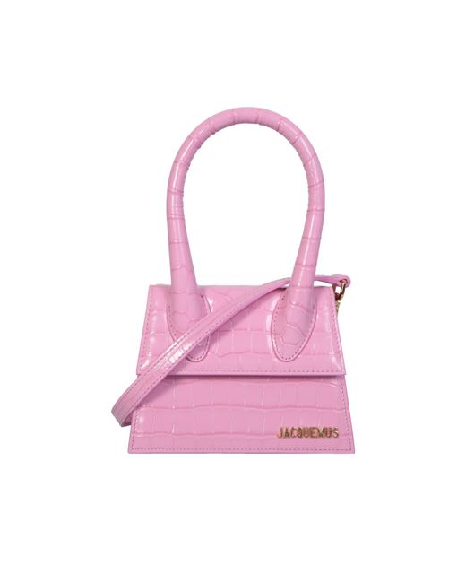 Jacquemus Pink Le Chiquito Moyen Shoulder Bag