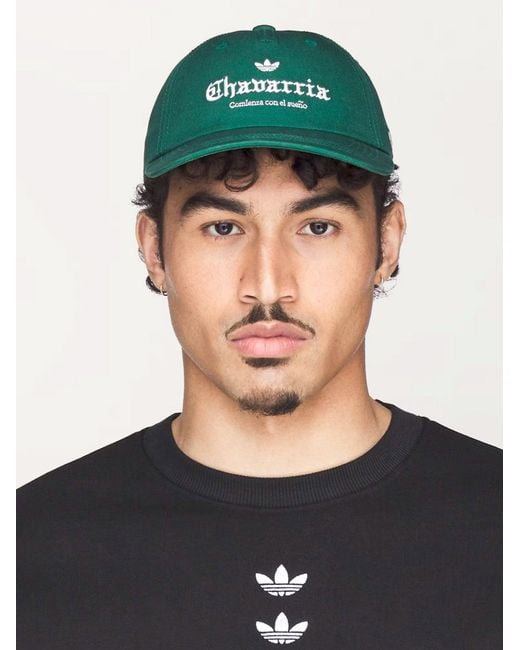 Adidas Green Baseball Hat Cotton for men