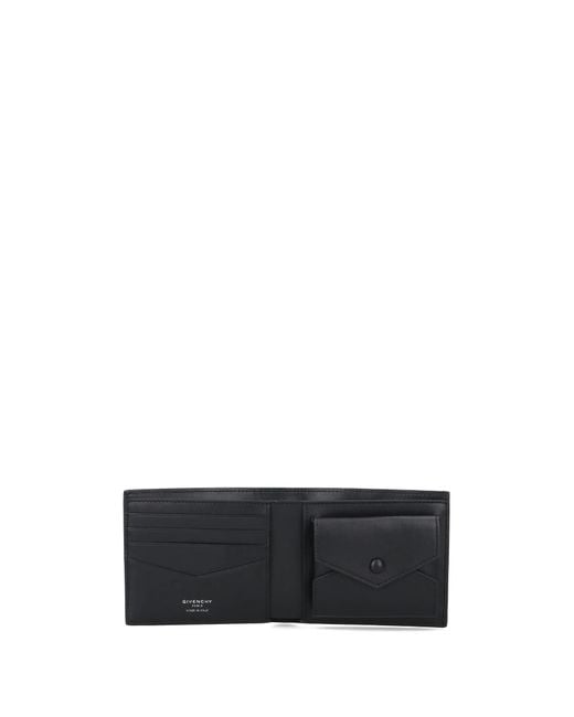 Givenchy Black Wallets Calf Leather for men
