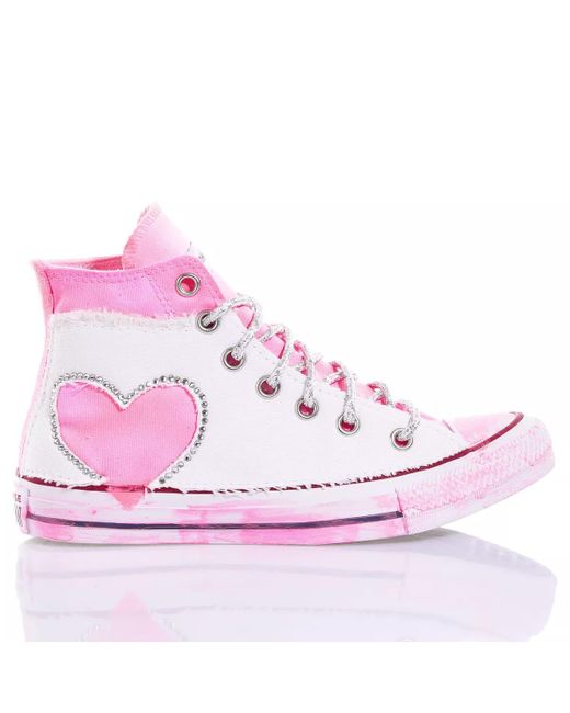 Custom pink converse outlet