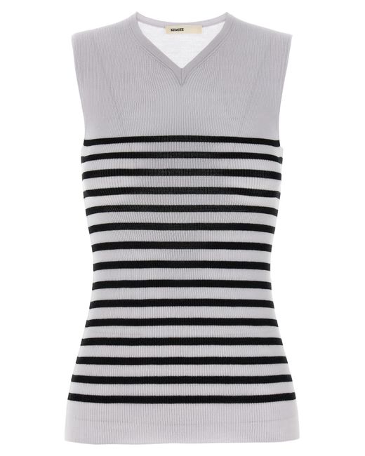 Khaite Gray Renato' Top
