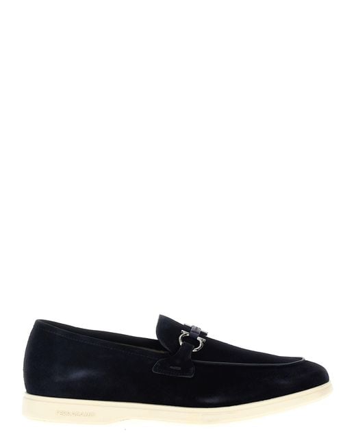 Ferragamo Black 'Cosimo' Loafers for men