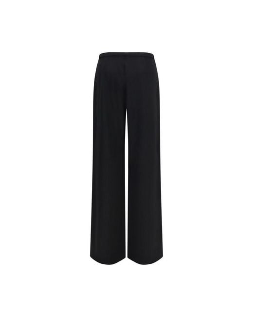 Gucci Black Wool Oves Aries Casual Pants