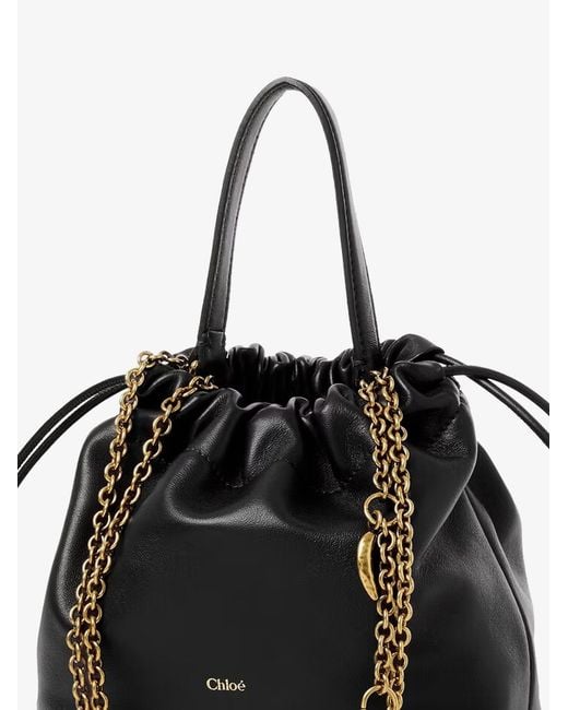 Chloé Black Chloã Small "Icons" Handbag