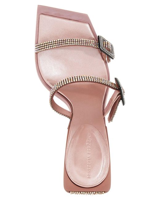 Benedetta Bruzziches Pink Ewa Sandals