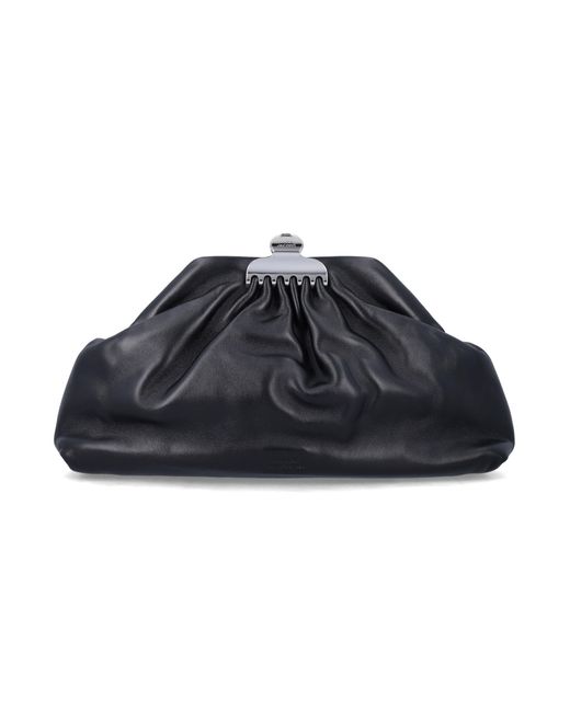 Marc Jacobs Blue Medium Sculptural Clutch Bag