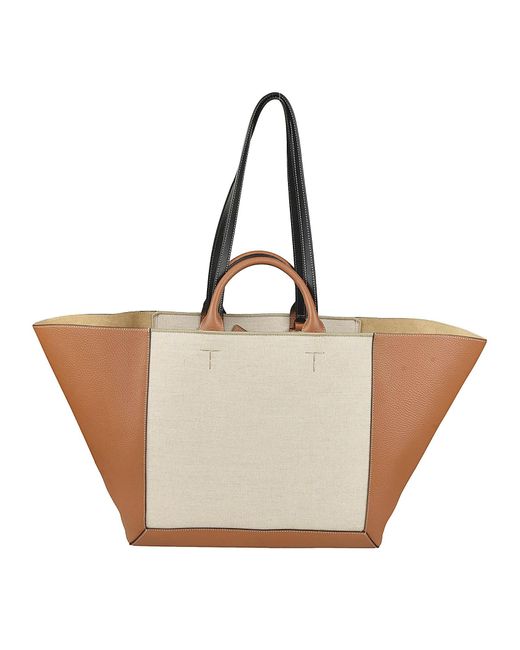 Tod's Natural Cln Shopper Bag