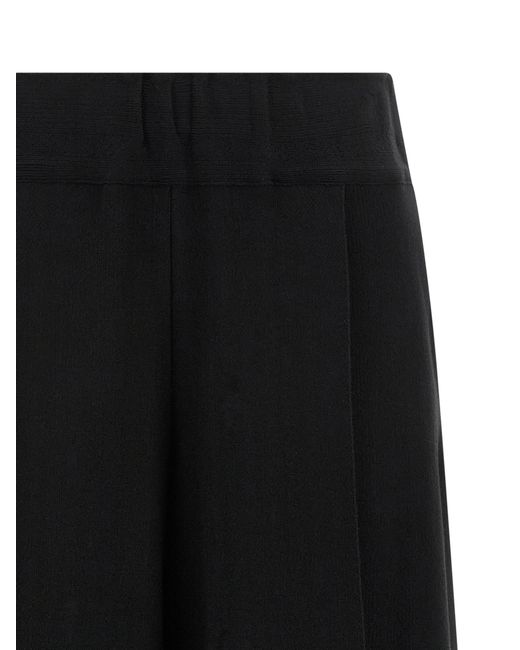 Issey Miyake Black Campagne' Pants