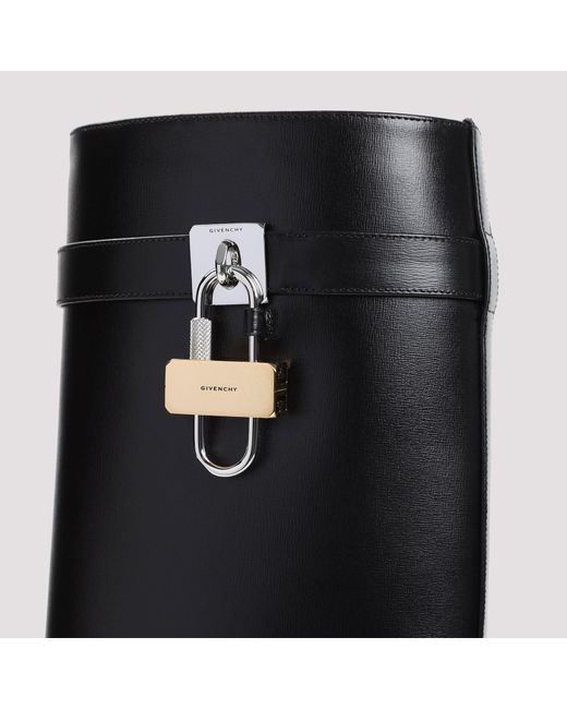 Givenchy Black Shark Lock Pant 90 Ankle Boots