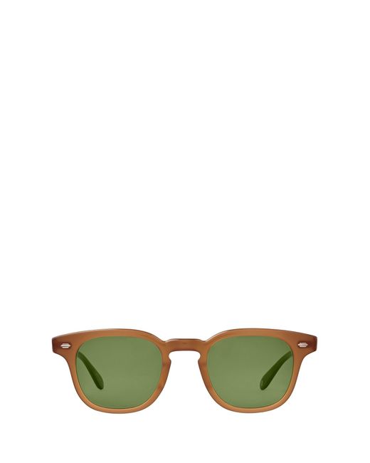 Garrett Leight Green Sherwood Sun Summer Sun/Pure Sunglasses