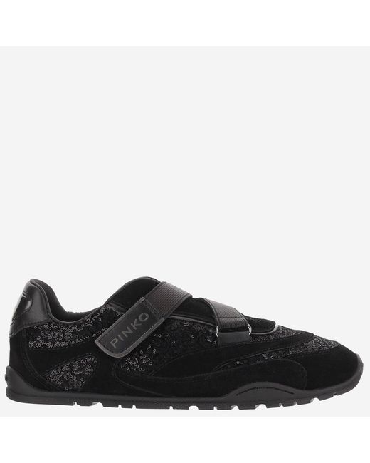 Pinko Black Sneakers Yulia 03 Upper: Leather Trainers