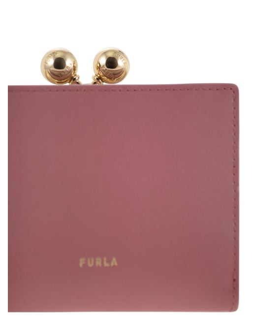Furla Purple Dots