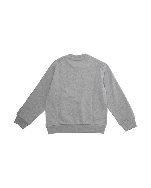 Marni Gray Kids Crewneck Sweatshirt Cotton Hoods & Sweatshirts for men