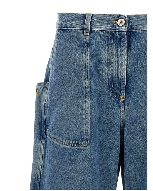 The Attico Blue Jeans