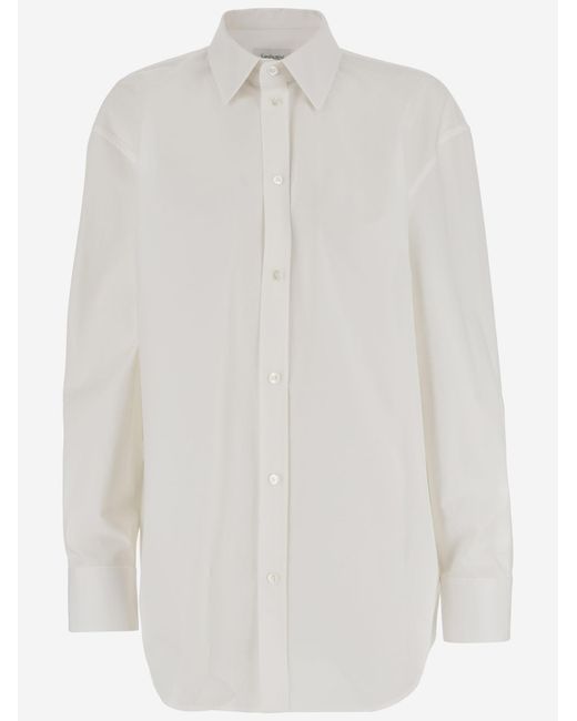 Saint Laurent White Shirt Cotton