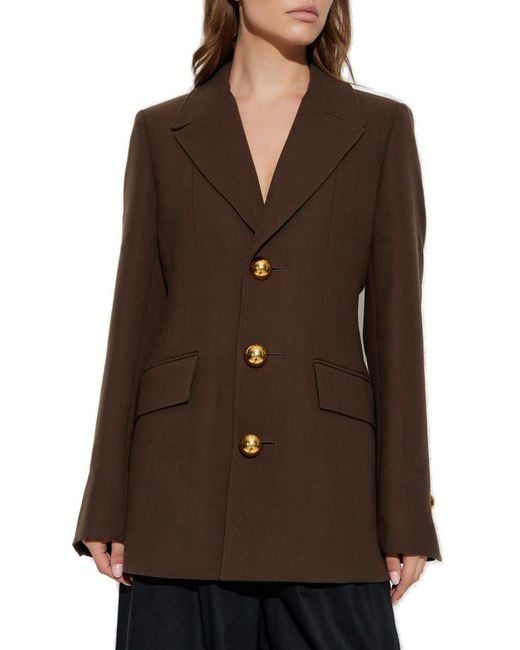 AMI Brown Jacket With Pockets