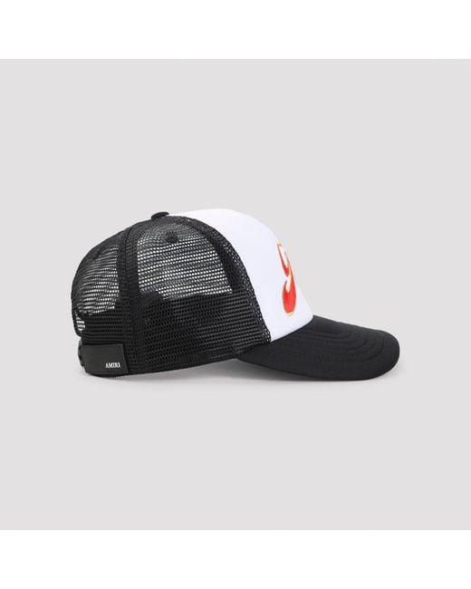 Amiri Red Groovy Trucker Hat for men