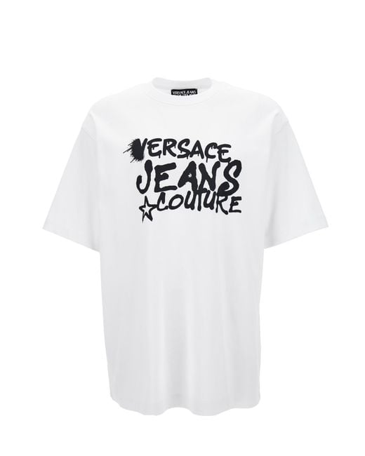 Versace Jeans Couture White T-Shirt for men